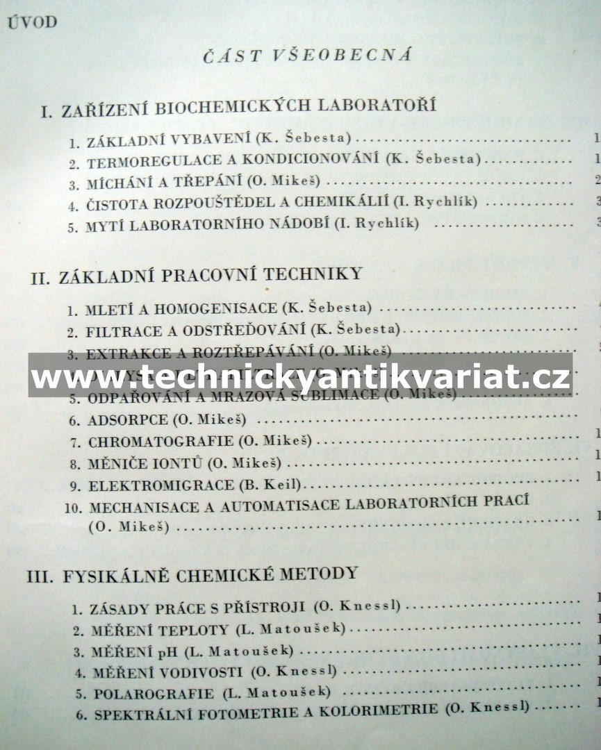 Laboratorní technika biochemie