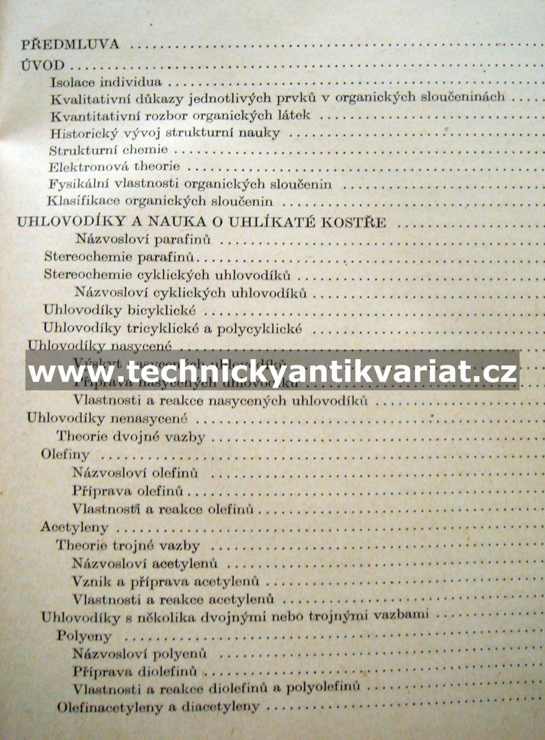 Organická chemie I. - Rudolf Lukeš (1954)