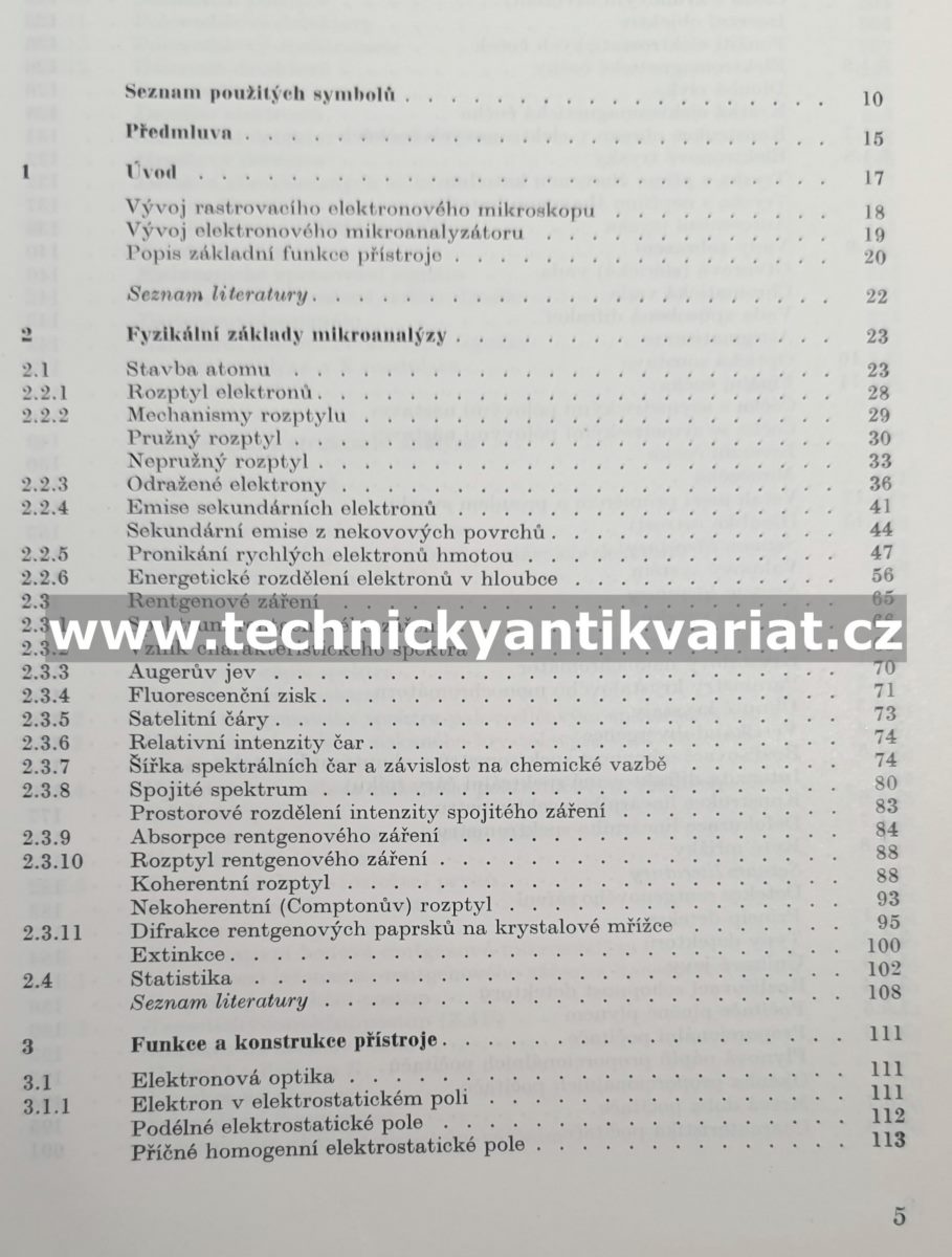 Zkoumání látek elektronkovým paprskem - Hulínský, Jurek (1982)
