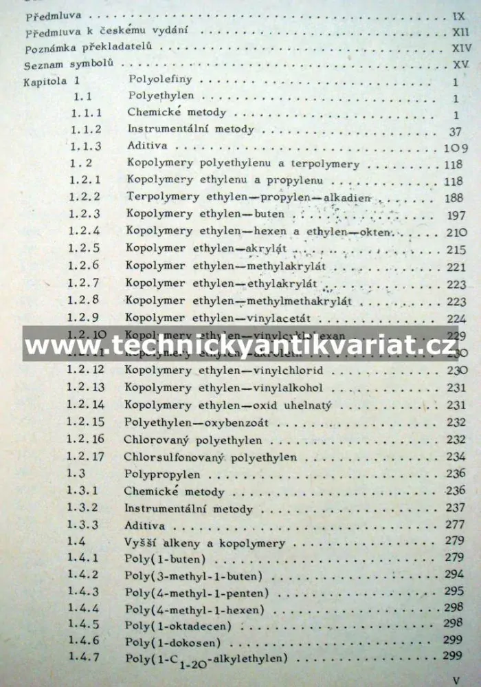 Analýza plastů