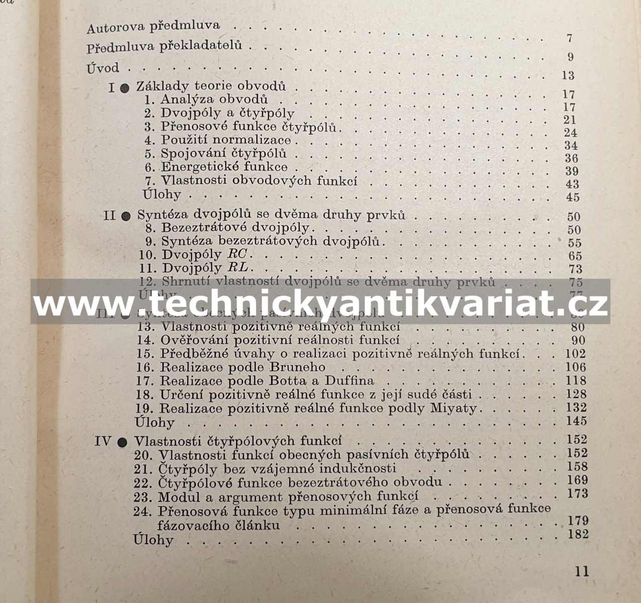 Syntéza elektrických obvodů - Norman Balabanian (1965)
