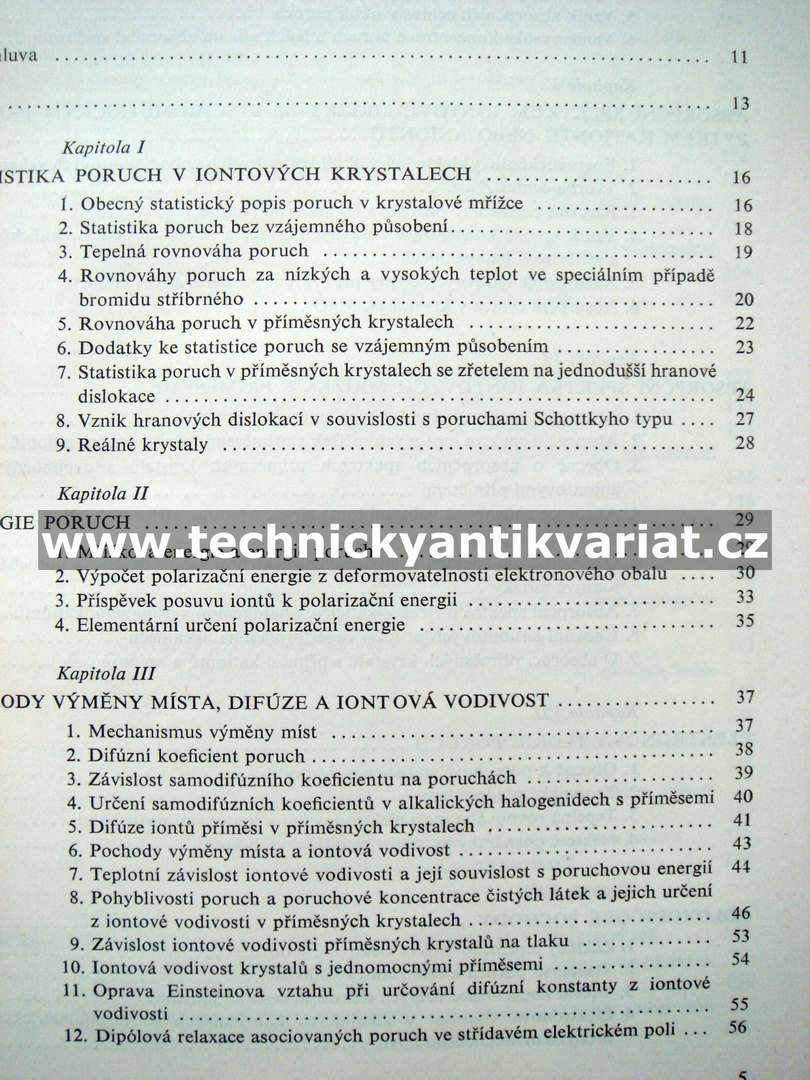 Elektronové a iontové pochody v iontových krystalech - O. Stasiw (1963)