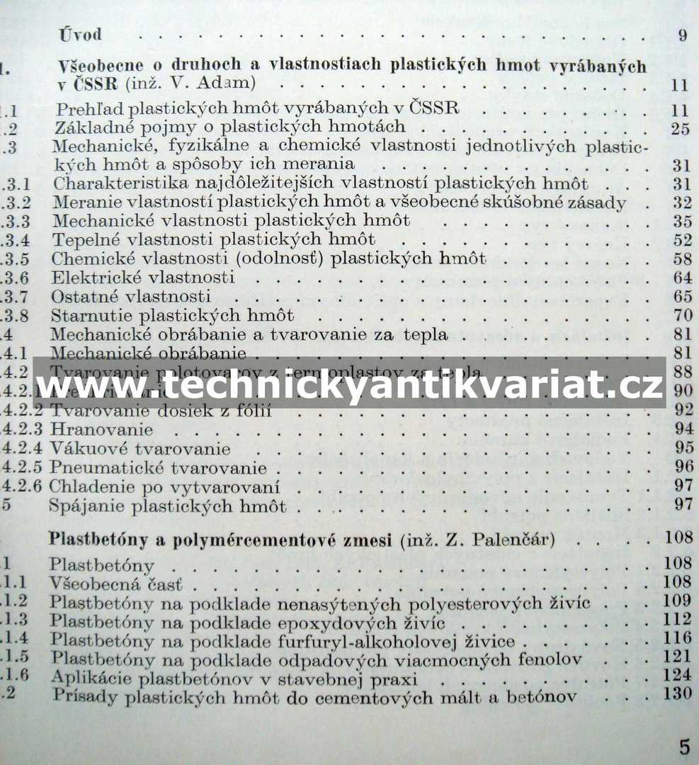 Plastické hmoty v stavebnictve