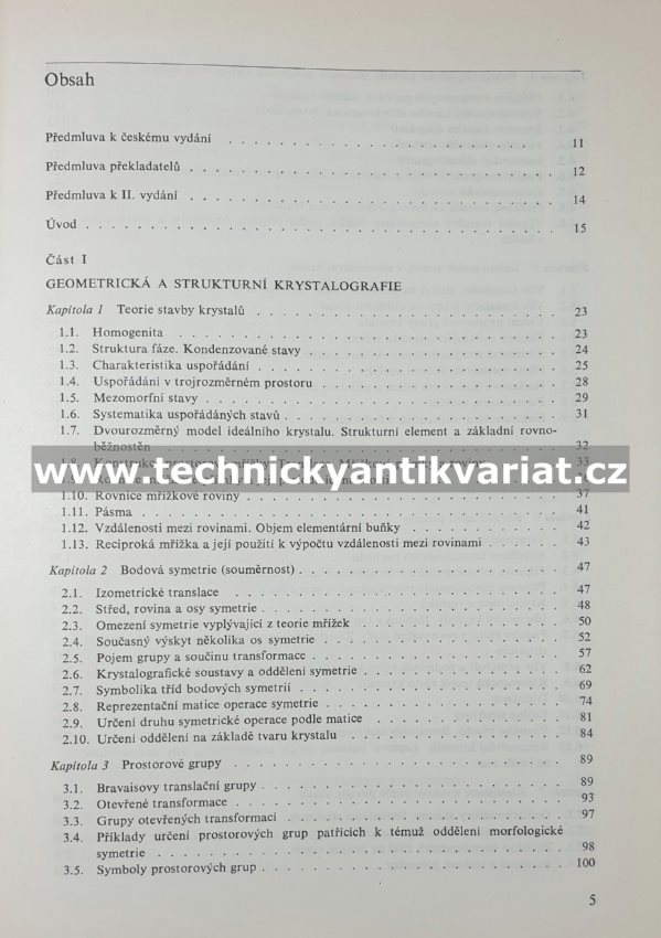 Základy chemické a fyzikální krystalografie - Jozef Chojnacki (1979