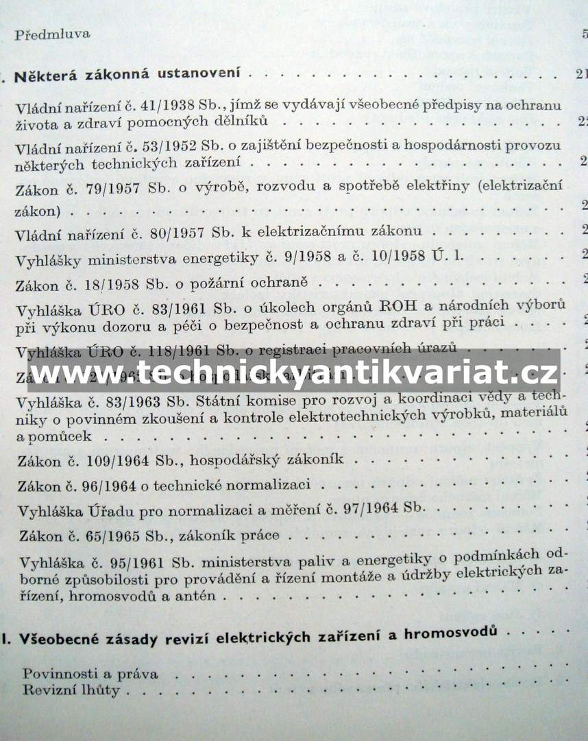 Revize elektrických zařízení a hromosvodů