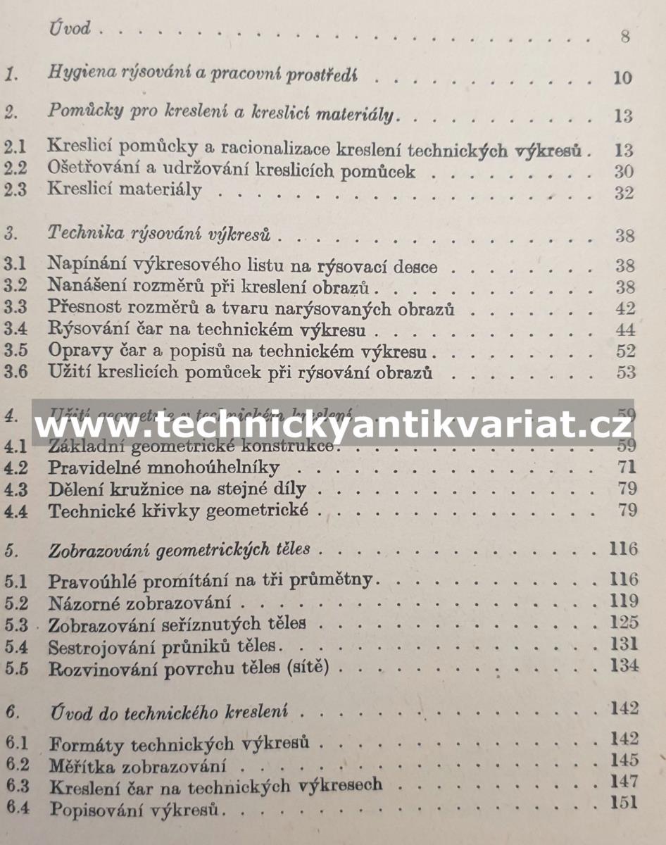 Kvalifikační příručka technického kresliče - Josef Kochman (1982)