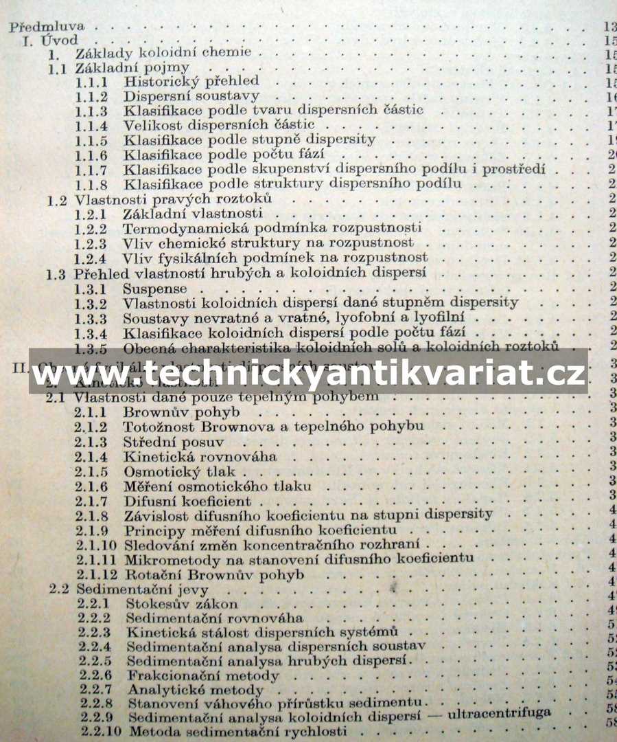 Fysikální chemie koloidních soustav