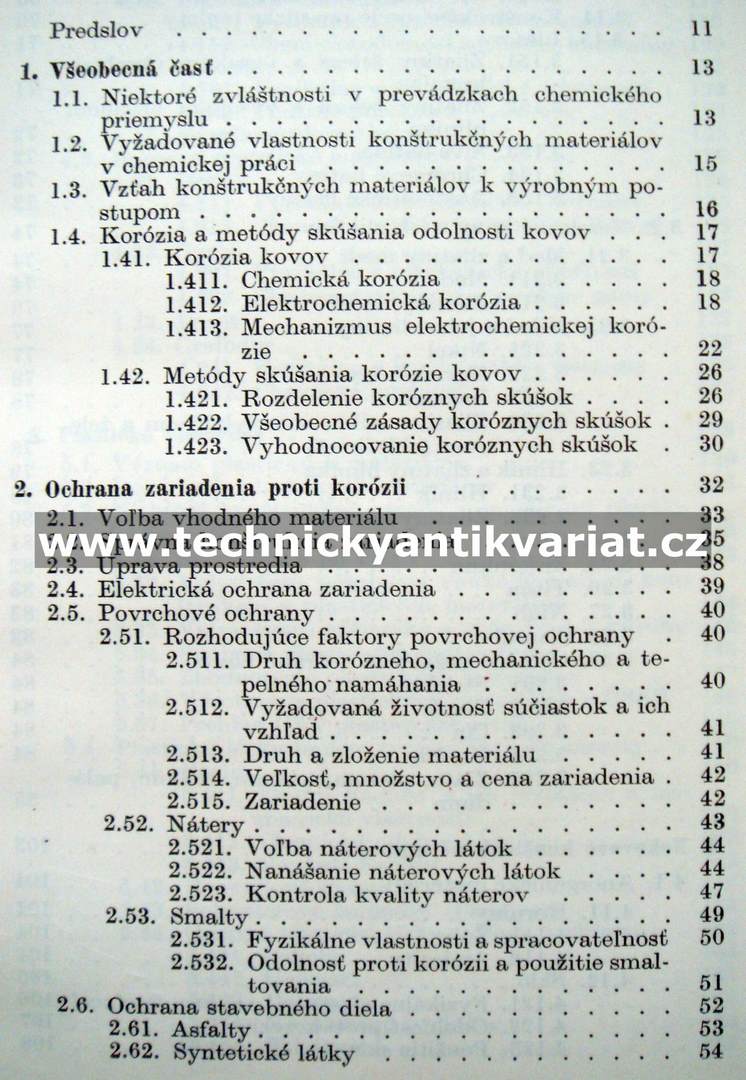 Konstrukčné materiály v chemickom priemysl - Ján Vojtko (1962)