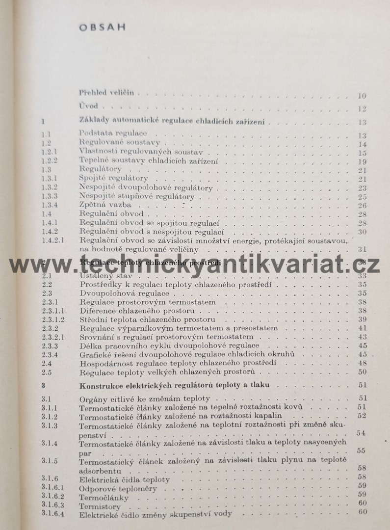 Automatizace chladících zařízení - V. Polák (1953)