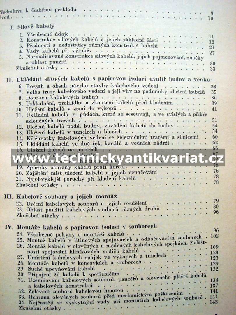 Montáž a provoz kabelových vedení