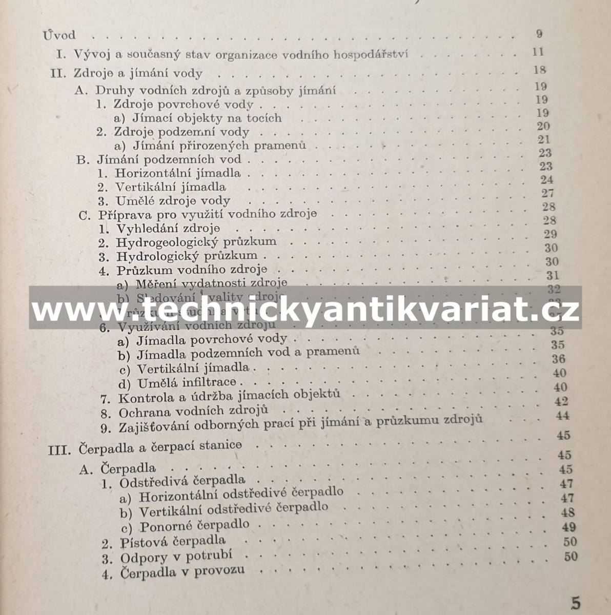 Vodárenská příručka - Jaroslav Velhartický (1963)