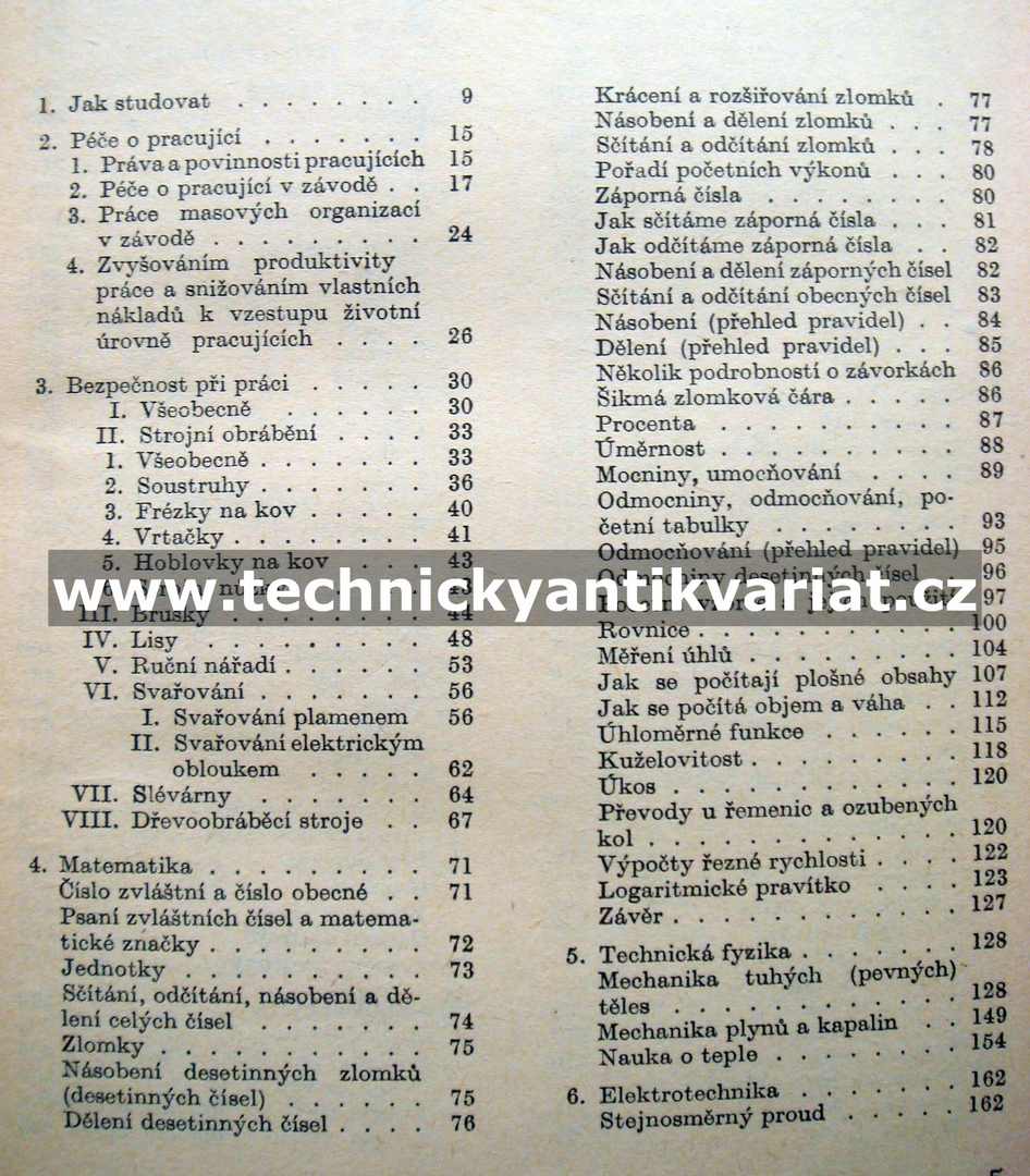 Základní učebnice pro pracující v kovoprůmyslu