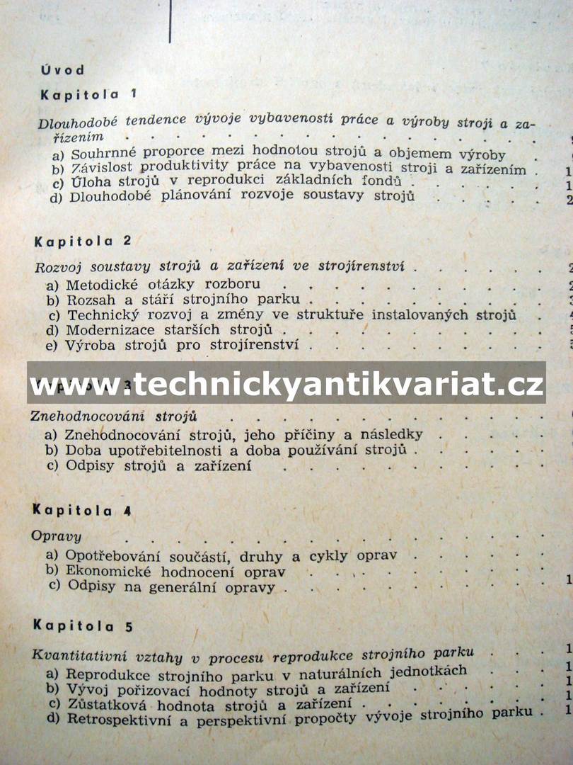 Rozvoj technické základny strojírenství
