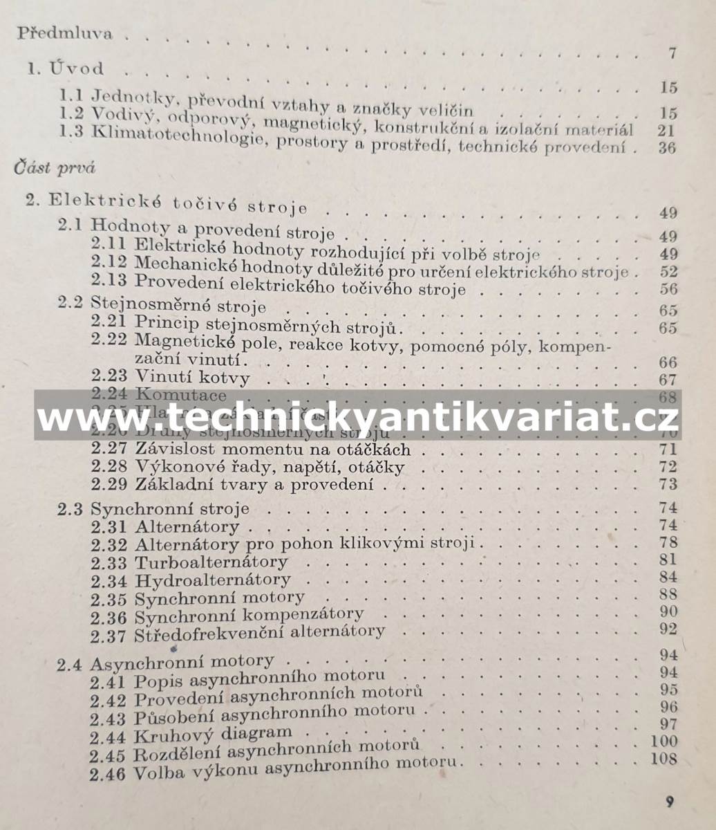 Příručka silnoproudé elektrotechniky - J. Přibyslavský (1961)