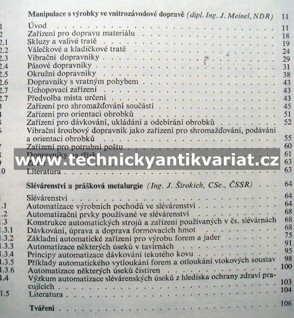 Příručka automatizace ve strojírenství (1970)