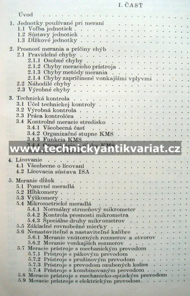 Meranie v strojárstve - Vysloužil, Zelko (1962)