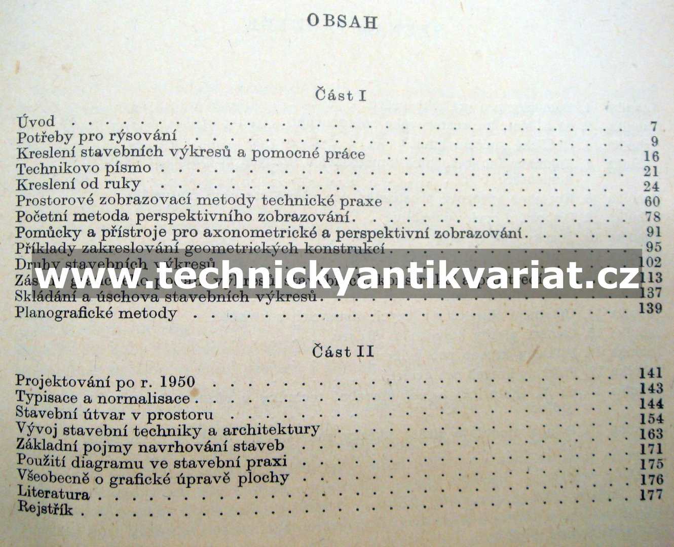 Technické kreslení ve stavitelství