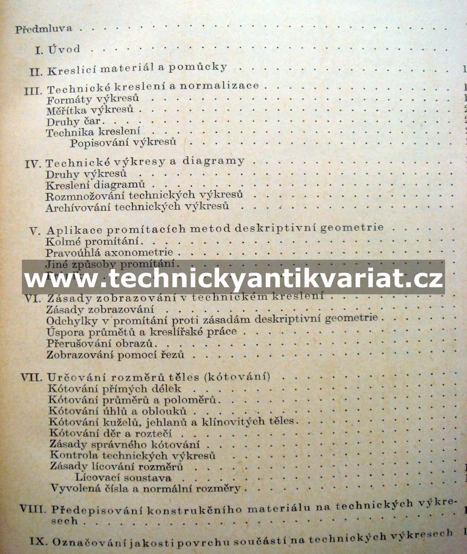 Technické kreslení v chemické praxi - František Kadeřávek (1960)