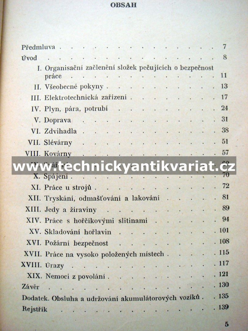 Provozní bezpečnostní pokyny