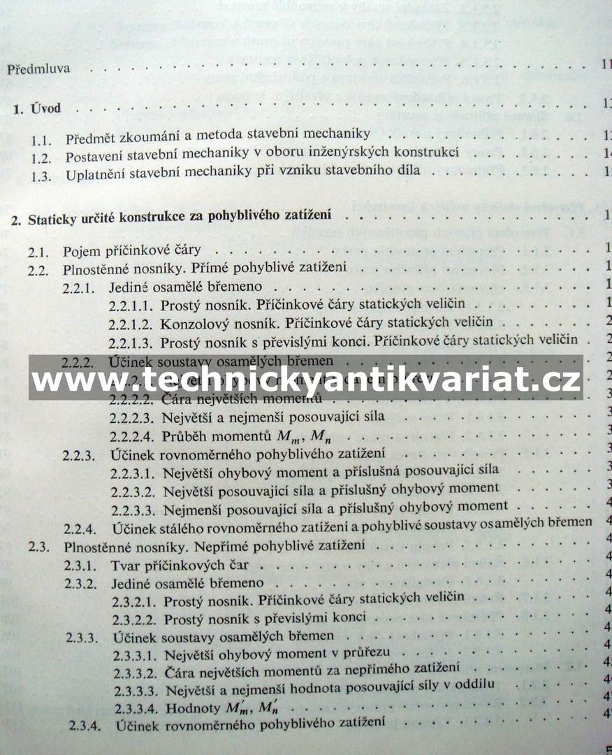 Stavební mechanika I.