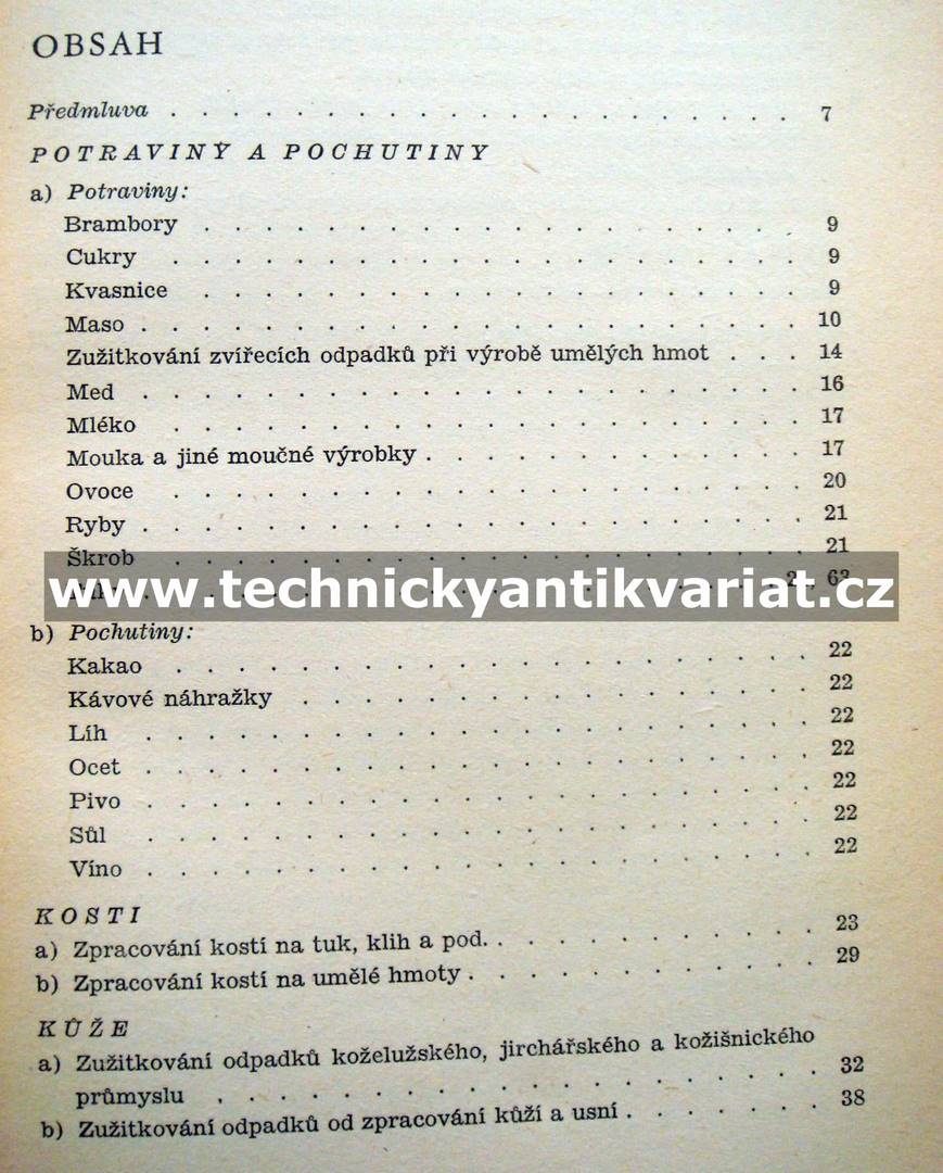 Zužitkování odpadových surovin