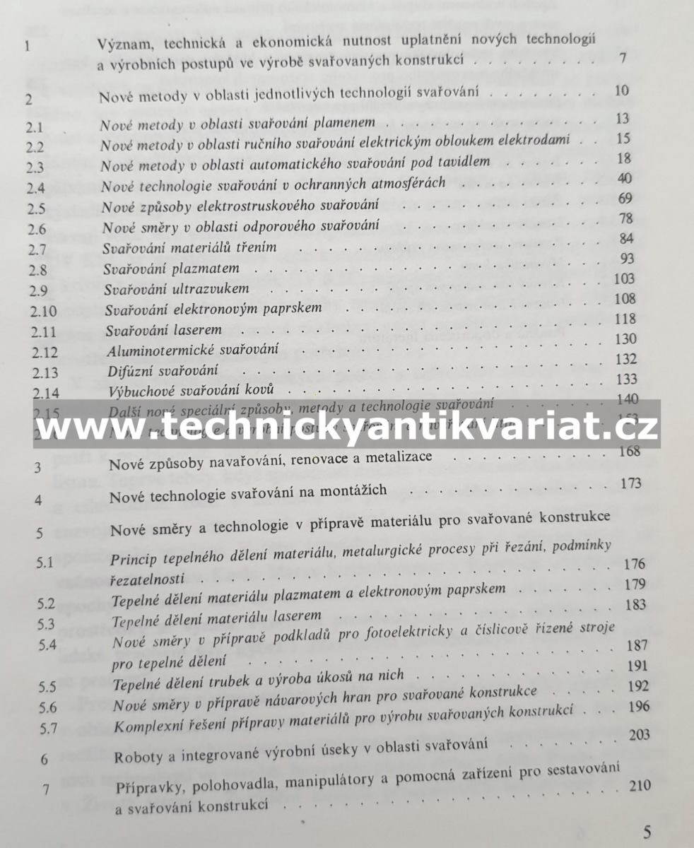 Nové technologie ve svařování - Kuncipál, Pilous, Dunovský (1984)