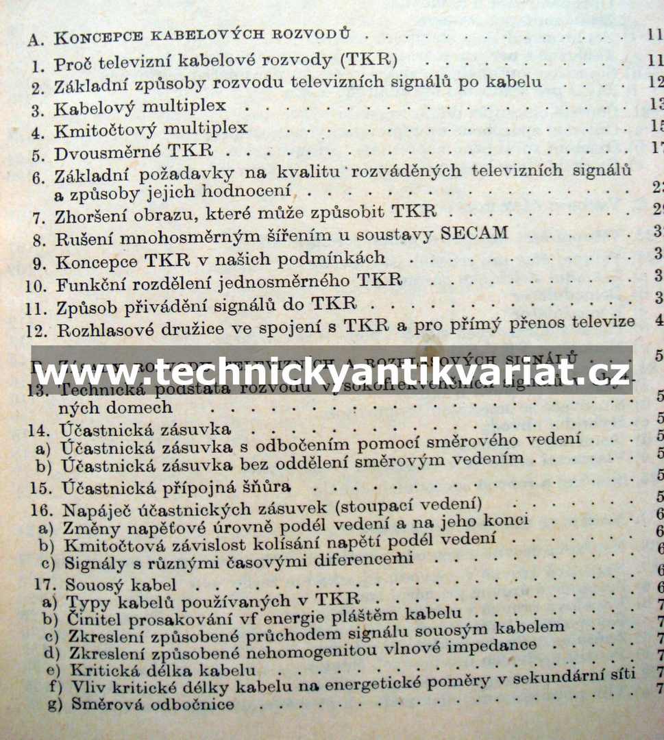 Televizní kabelové rozvody