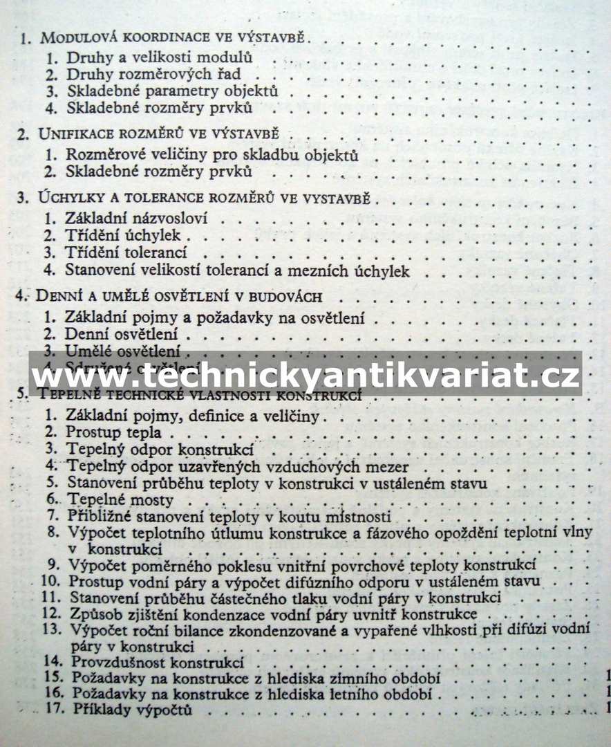 Konstrukce pozemních staveb I.II. (1971)