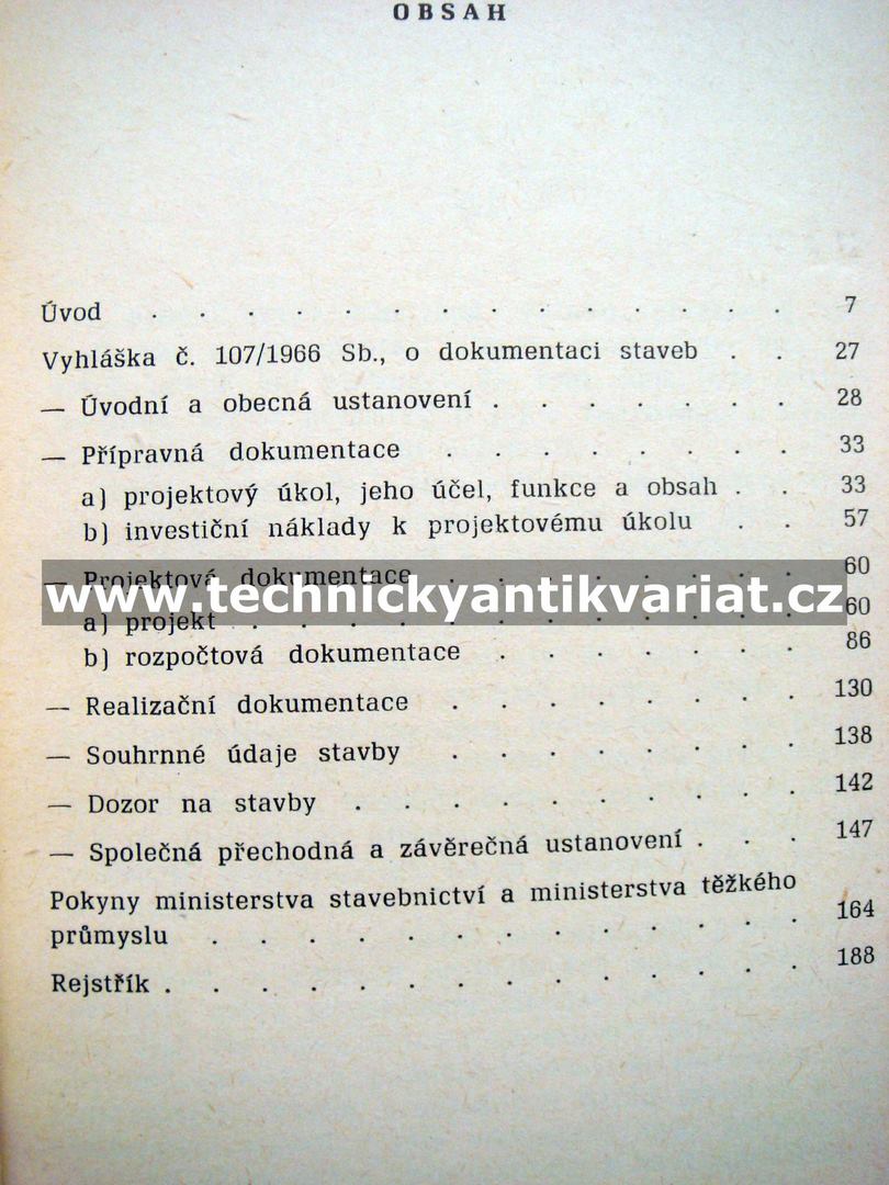 Dokumentace staveb