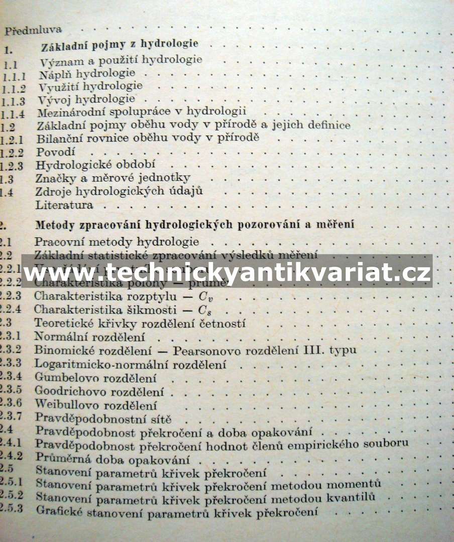 Hydrologie
