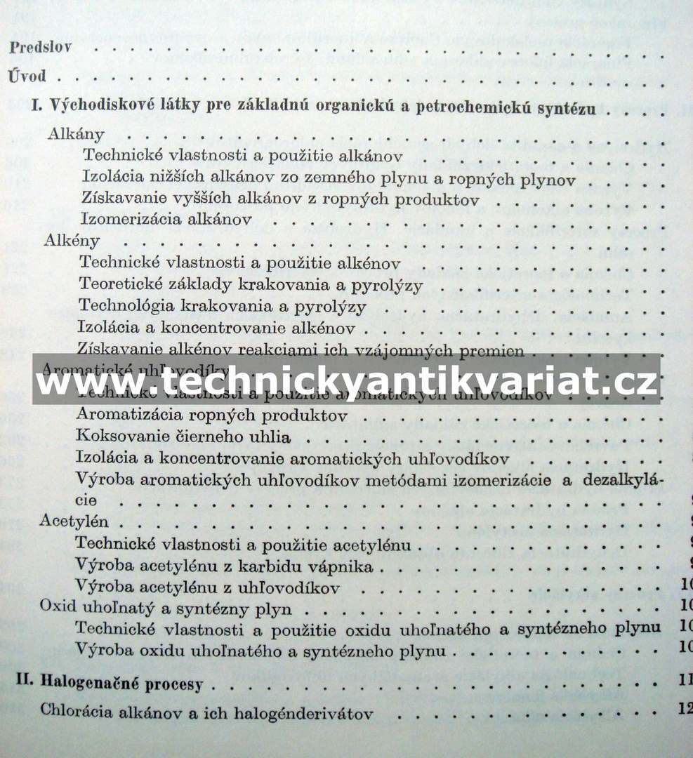 Základných organických a petrochemických syntéz