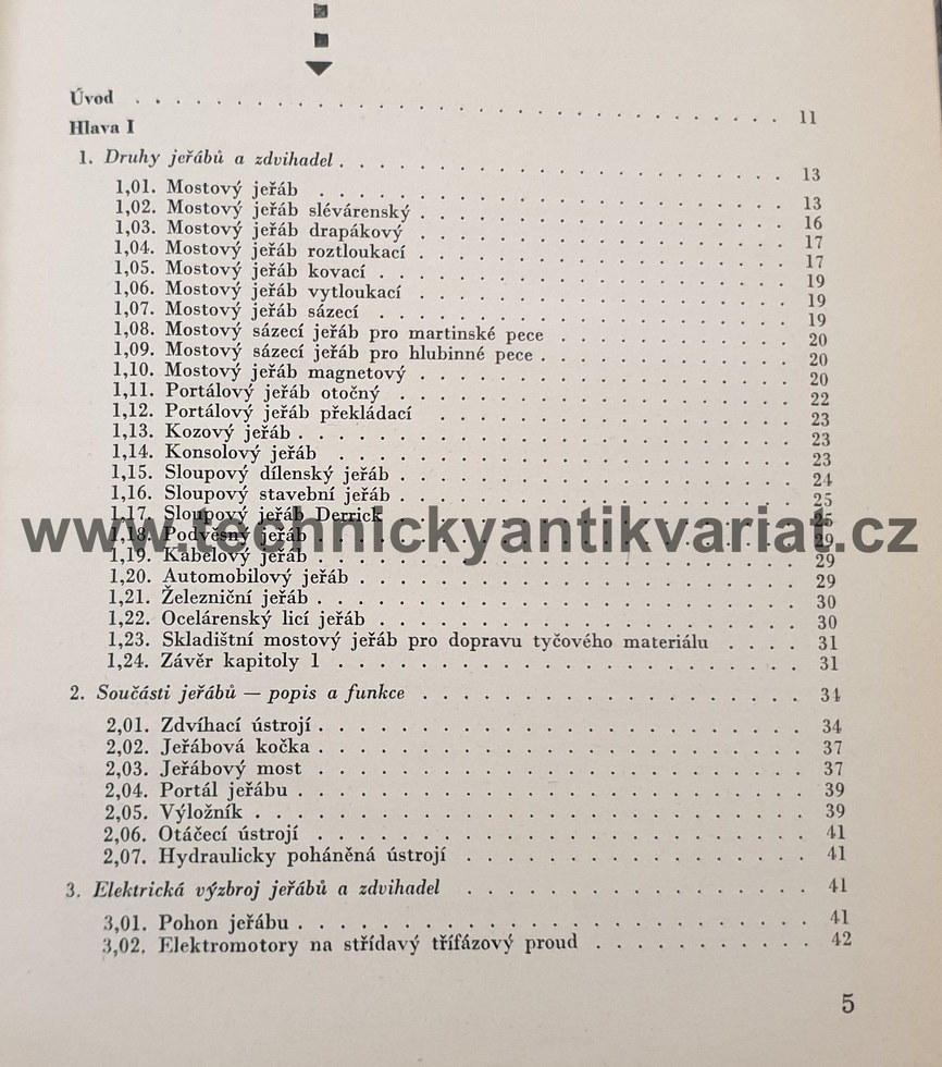 Obsluha jeřábů - J. Vosáhlo (1959)