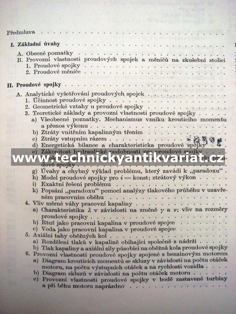 Hydraulické spojky a měniče - Mauricio Wolf (1965)