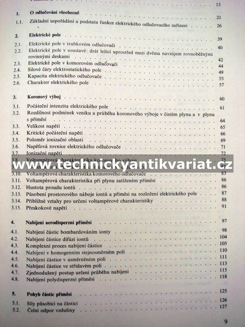 Elektrické odlučovače - Jaroslav Bohm (1977)
