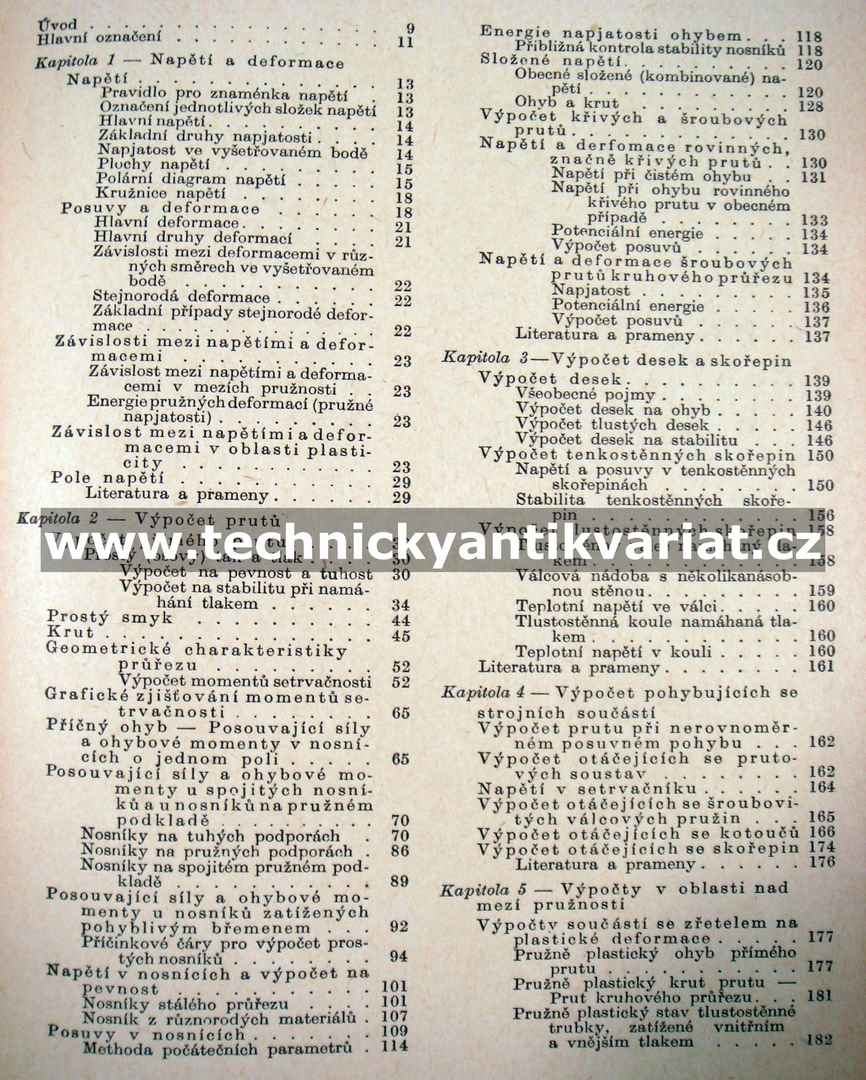 Strojnická příručka 5 I. Pružnost a pevnost (1957)