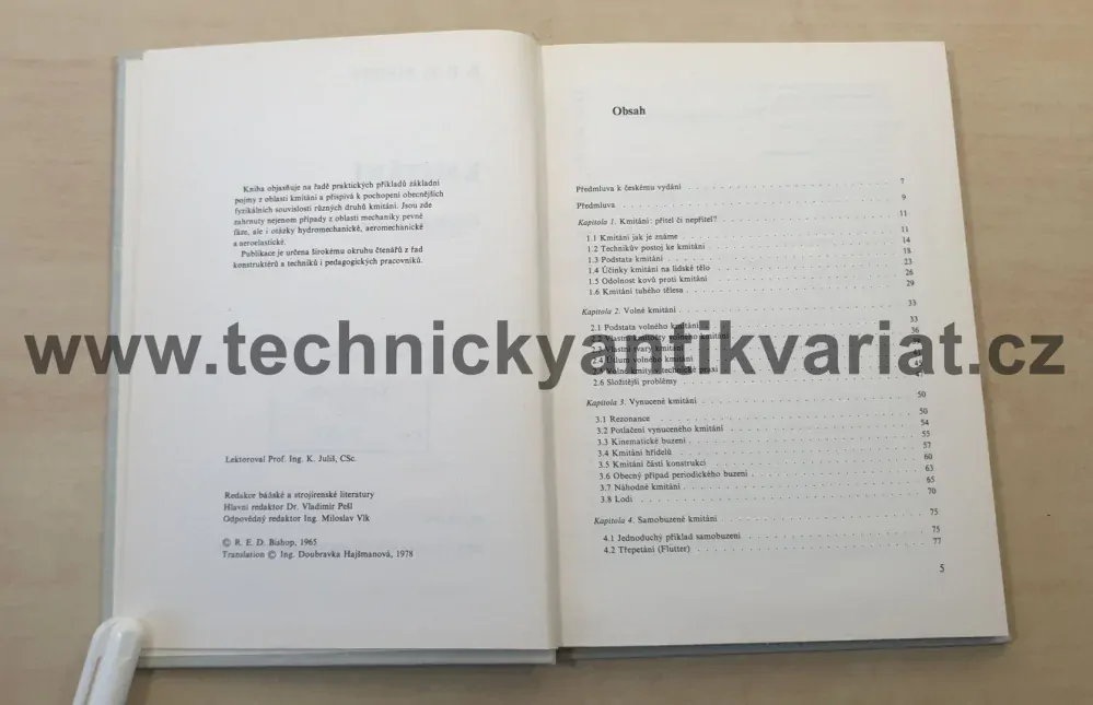 Kmitání - R.E.D. Bishop (1978)