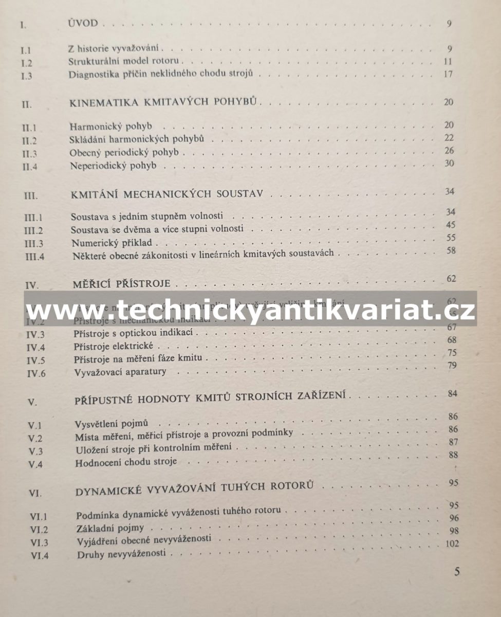 Základy dynamického vyvažování - Juliš, Borůvka, Fryml (1979)