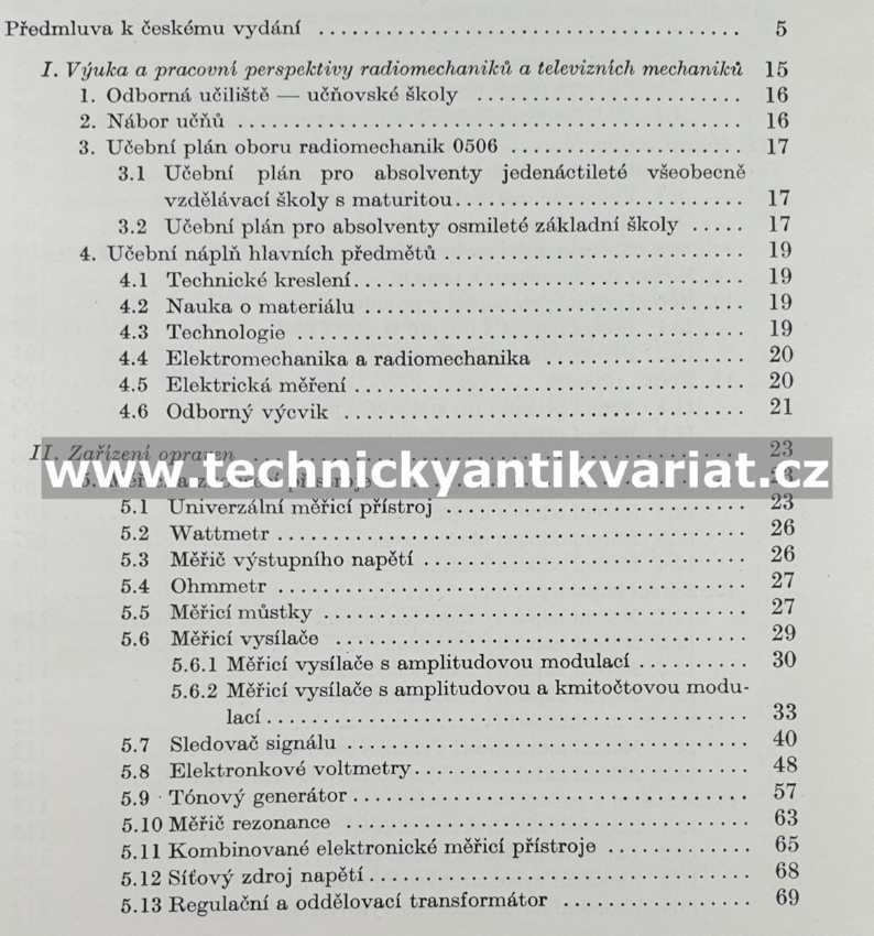 Příručka pro opravy přijímačů - W. W. Diefenbach (1961)