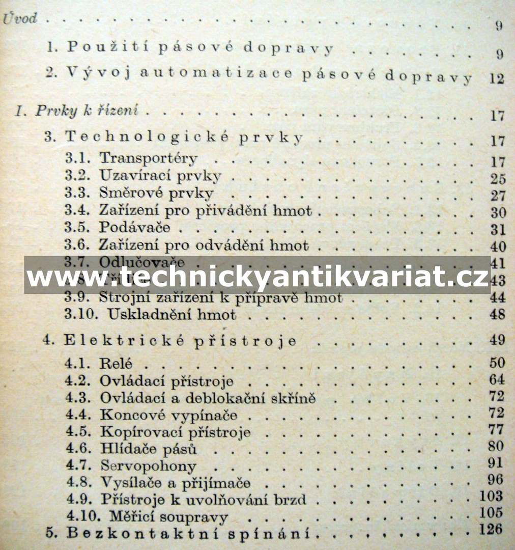 Automatizace pásové dopravy