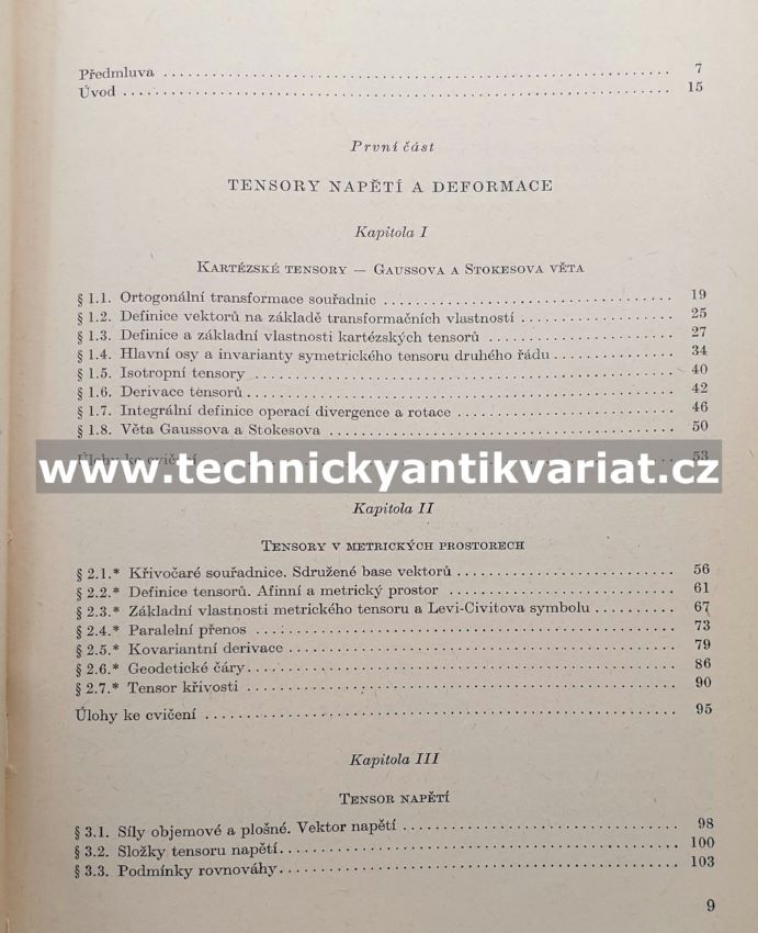 Mechanika kontinua II. Úvod do teoretické fysiky - M. Brdička (1959)