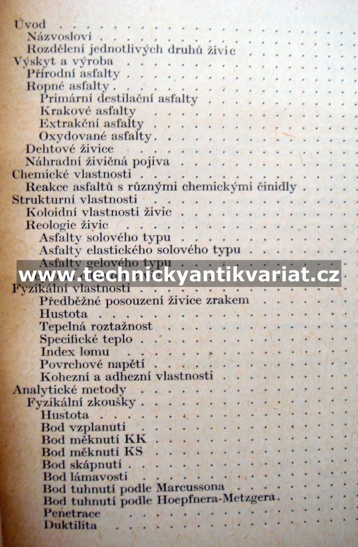 Asfalty jejich výroba a použití
