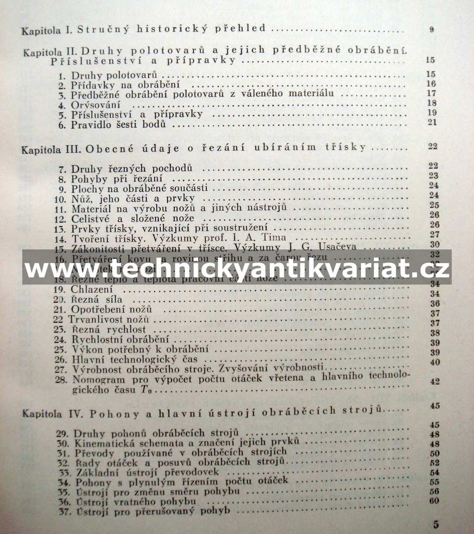 Technologie obrábění III. Obrábění
