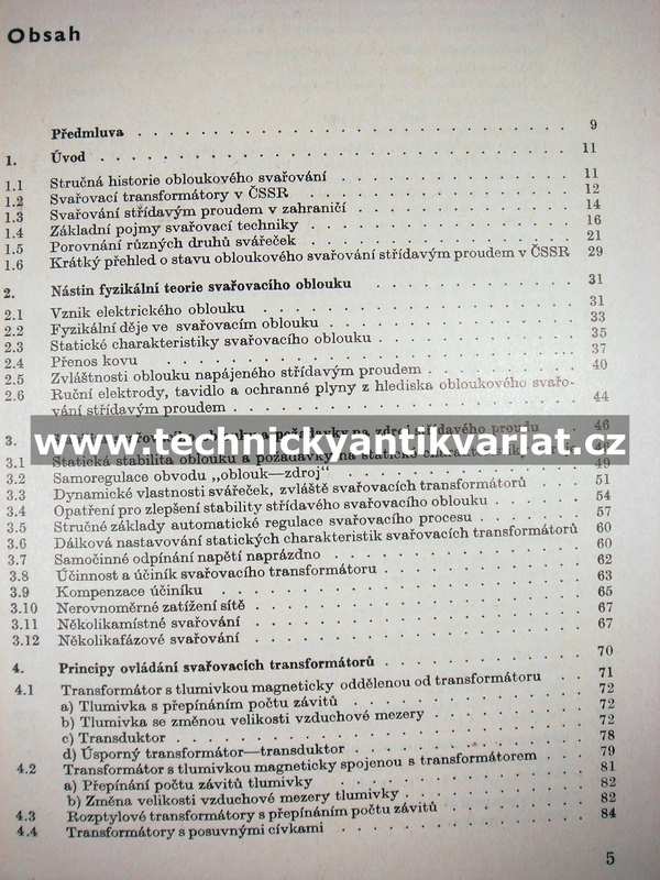 Transformátory pro obloukové svařování - Kruml, Štefl (1979)