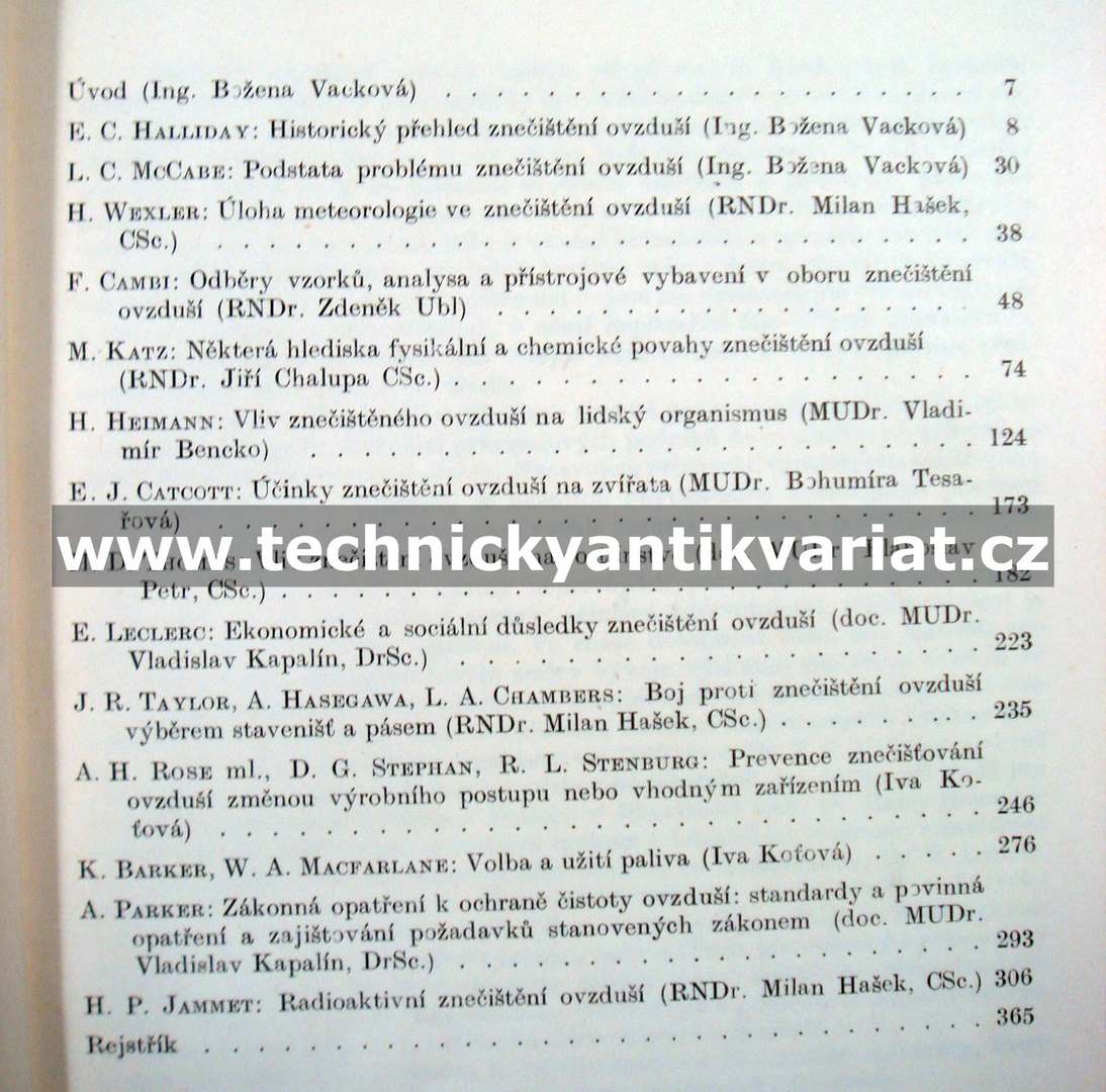 Znečištění ovzduší