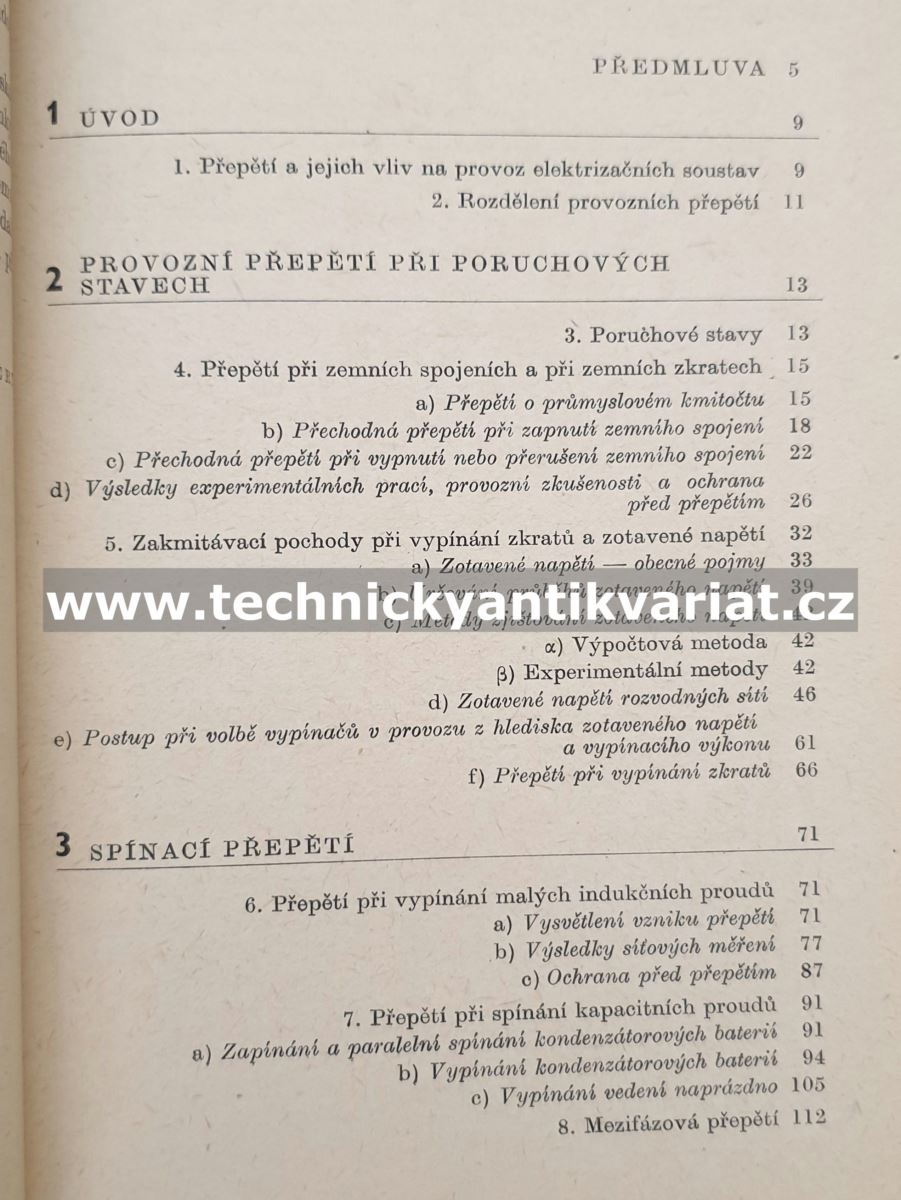 Provozní přepětí v elektrizačních soustavách - Richard Gert (1964)