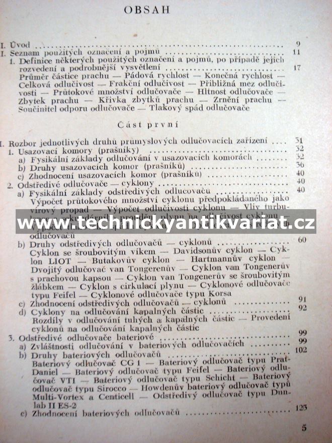 Průmyslová odlučovací zařízení - Otakar Štorch