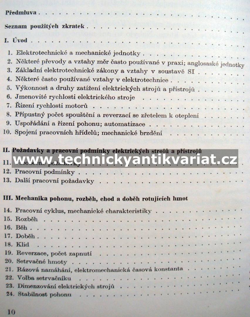 Elektrotechnika IX. Elektrické pohony - Soukeník, Kulda (1964)