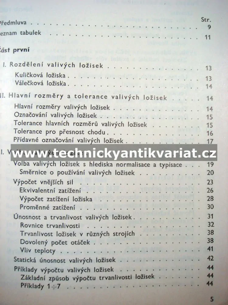 Valivá ložiska ZKL