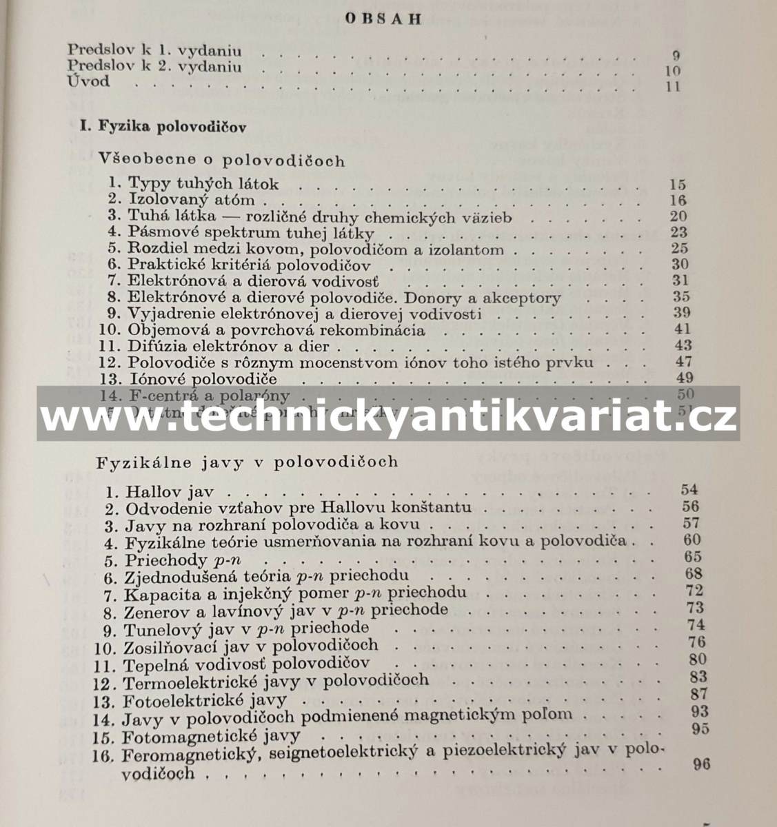 Základy fyziky a techniky polovodičov - Julius Krempaský (1964)