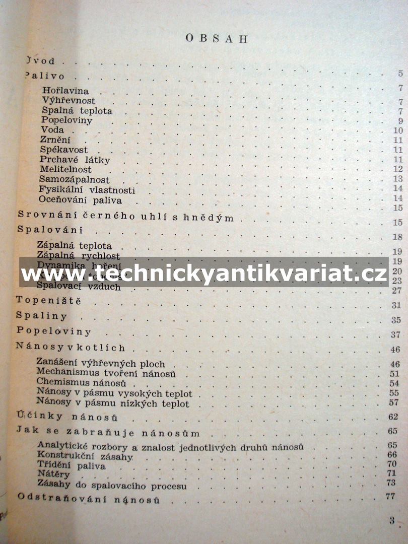 Spalování a nánosy v parních kotlích